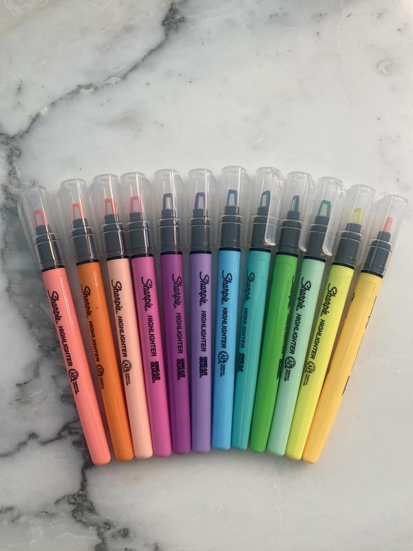 Sharpie Clear View Tank Highlighters, See-Through Chisel Tip | Sharpie