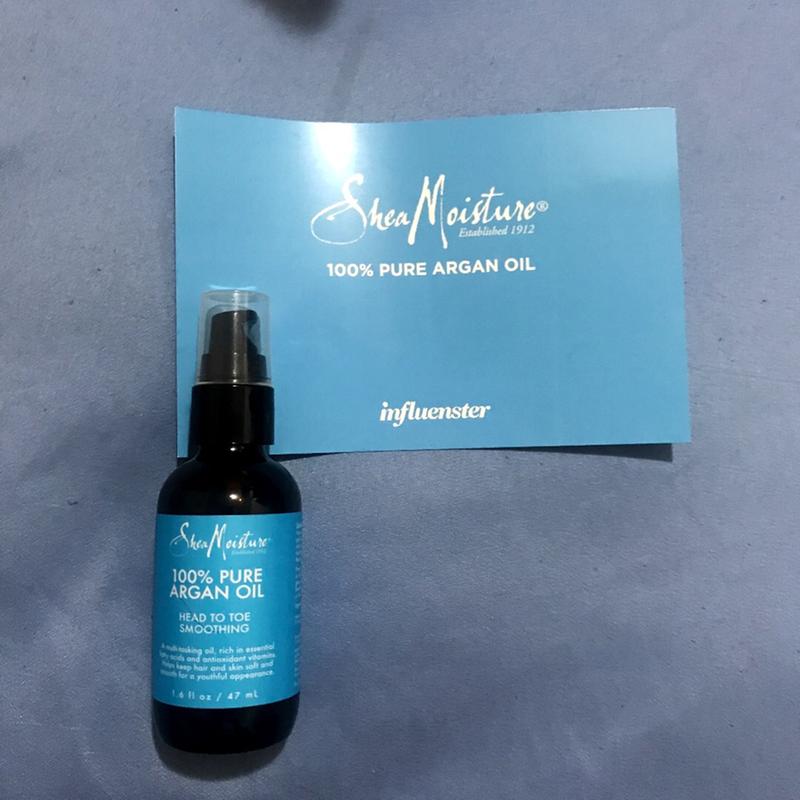 100 pure argan oil shea moisture