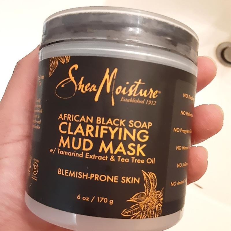 African Black Soap Clarifying Mud Mask Facial Mask Sheamoisture