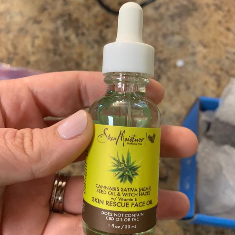 shea moisture skin rescue face oil