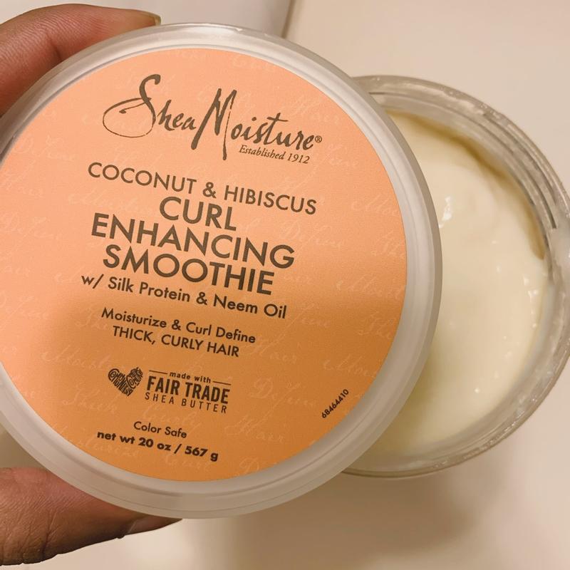 Shea Moisture® Coconut & Hibiscus Curl Enhancing Smoothie for Frizzy & Curly  Hair, 6 oz - King Soopers