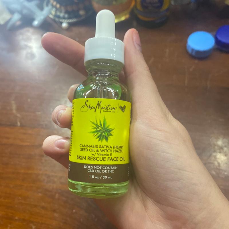 shea moisture skin rescue face oil