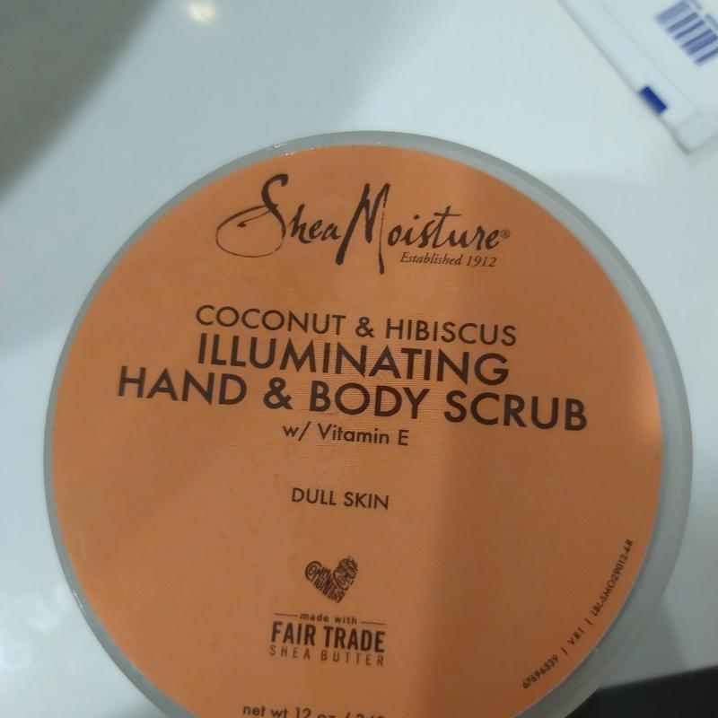 shea moisture illuminating body scrub
