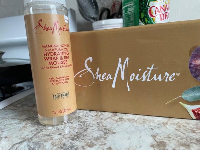 Shea Moisture Hydrating Wrap & Set Mousse Manuka Honey & Mafura