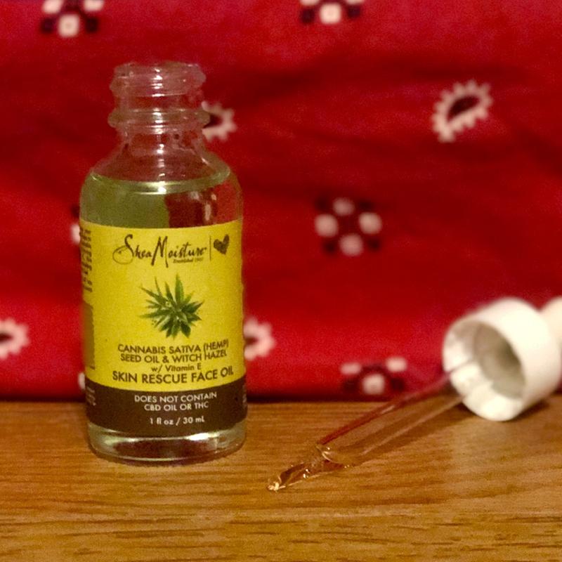 shea moisture skin rescue face oil