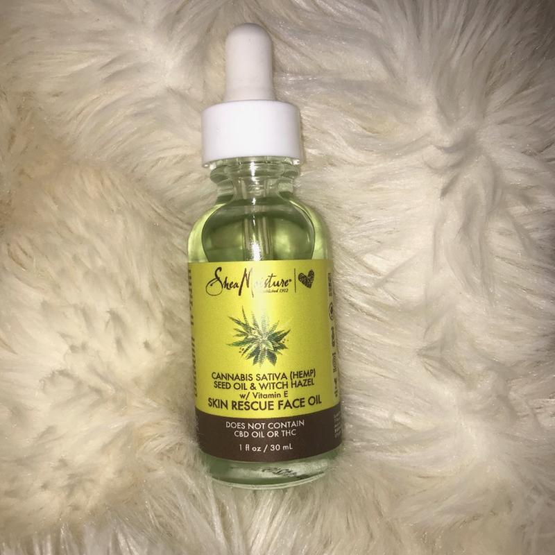 shea moisture skin rescue face oil