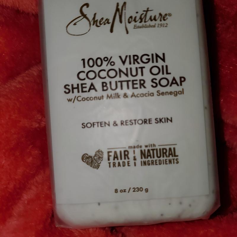 shea moisture 100 virgin coconut oil shea butter soap