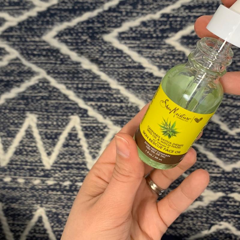 shea moisture skin rescue face oil