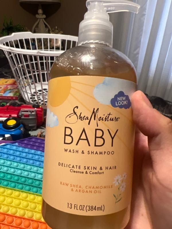 Raw Shea Chamomile & Argan Oil Baby Wash & Shampoo