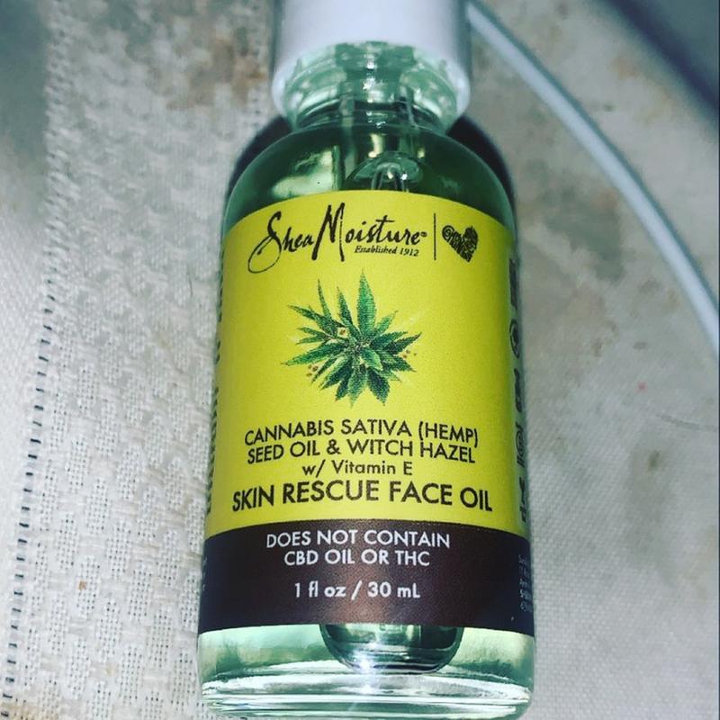 shea moisture skin rescue face oil