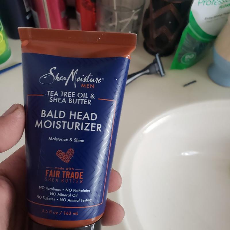 bald head moisturizer shea moisture