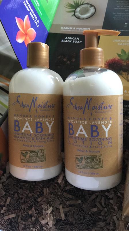 shea moisture lavender baby lotion