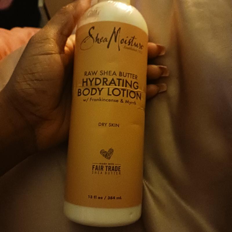 Raw Shea Butter Hydrating Body Lotion for Dry Skin