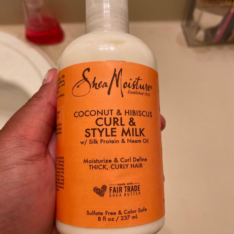 SheaMoisture Styling Aid Coconut & Hibiscus 8 OZ