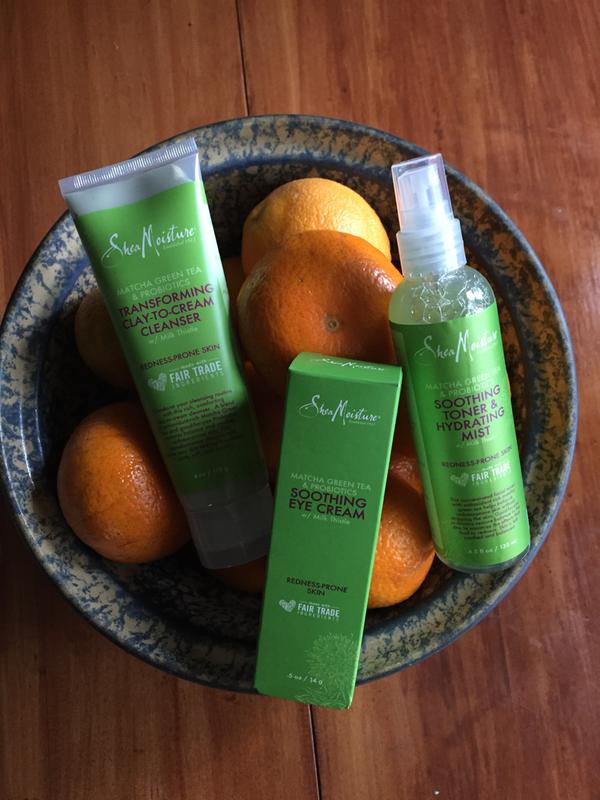 shea moisture matcha clay cleanser