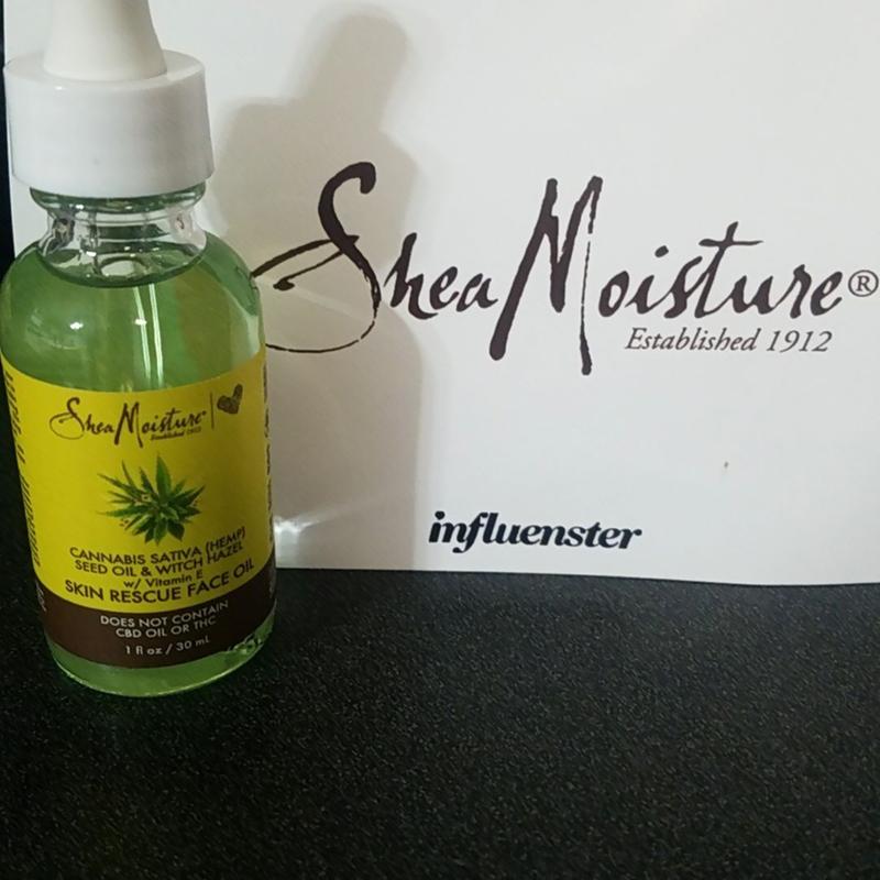 shea moisture skin rescue face oil