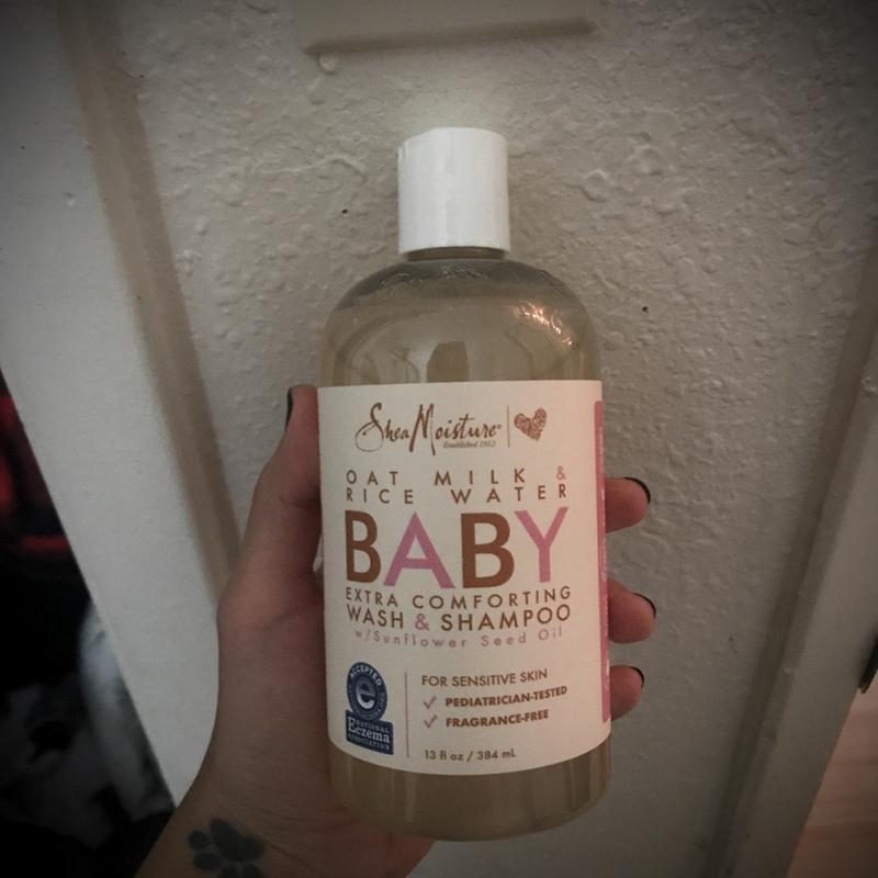 oat milk & rice water baby extra comforting wash & shampoo