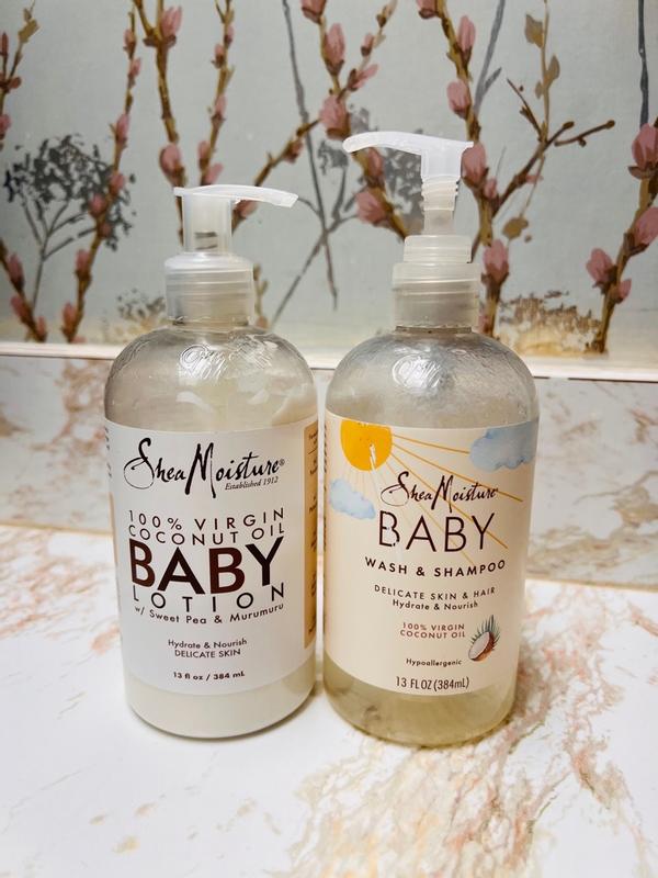 Shea moisture fashion baby shampoo and conditioner