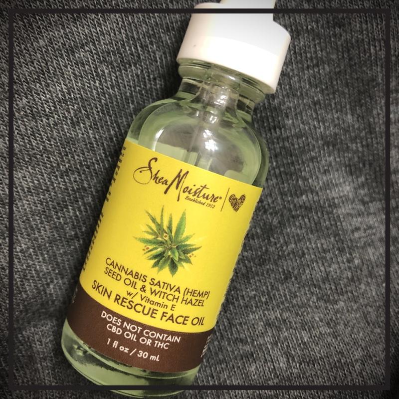 shea moisture skin rescue face oil