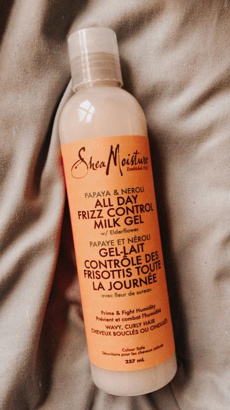 shea moisture frizz control