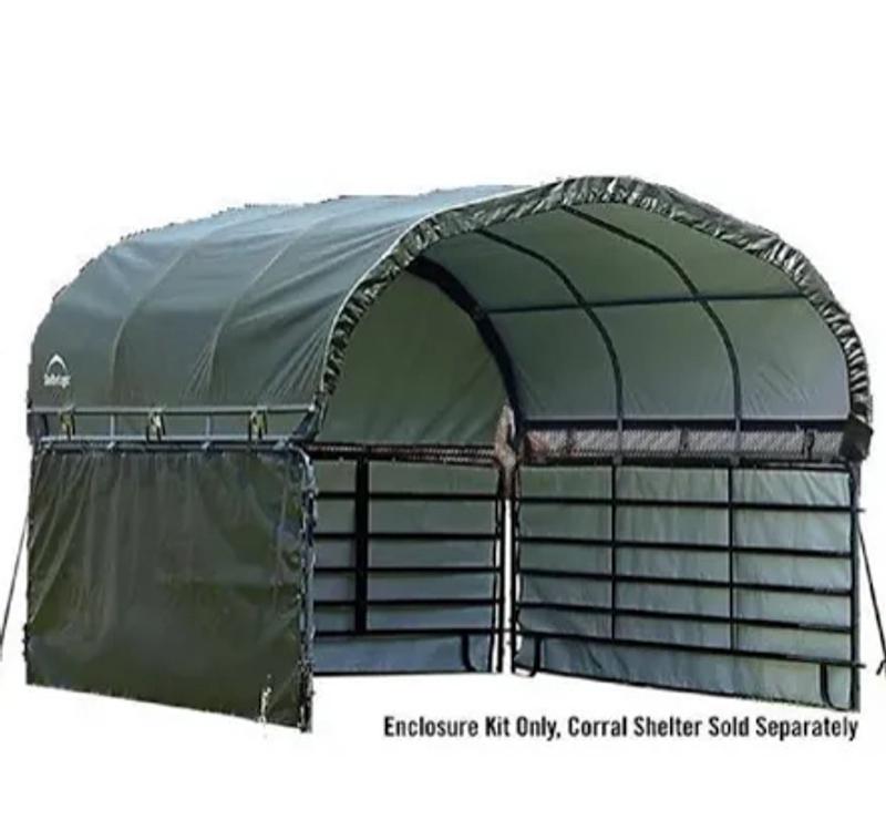 ShelterLogic 10 ft. x 10 ft. Enclosure Kit for Corral