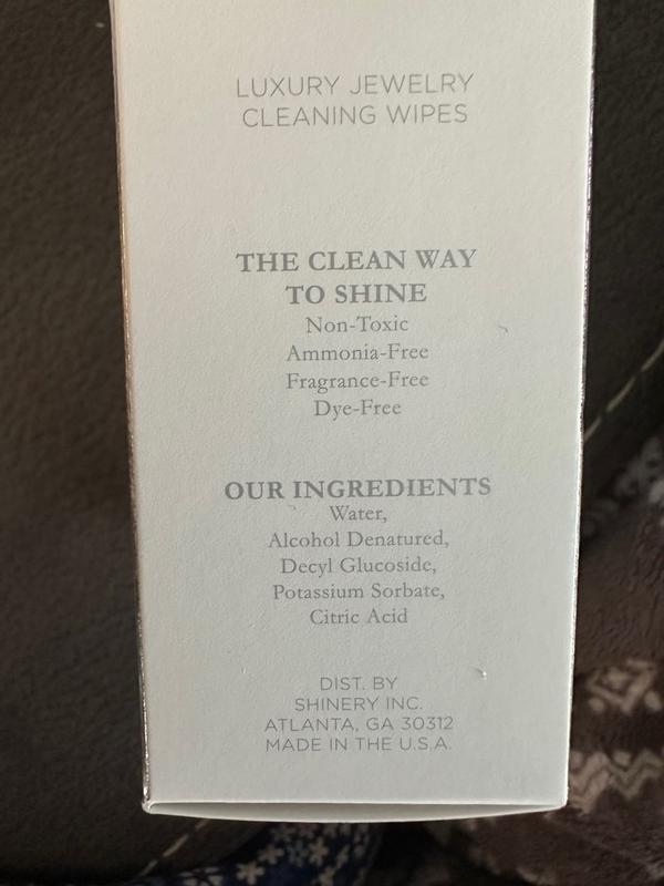 Jewelry Cleaning Wipes