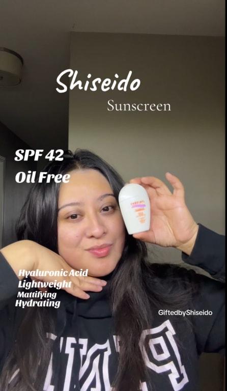 Recommend this sunscreen it's very light ! Not greasy