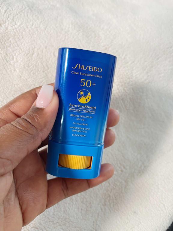 Shiseido Clear Sunscreen Stick SPF 50+, 20 g - Macy's