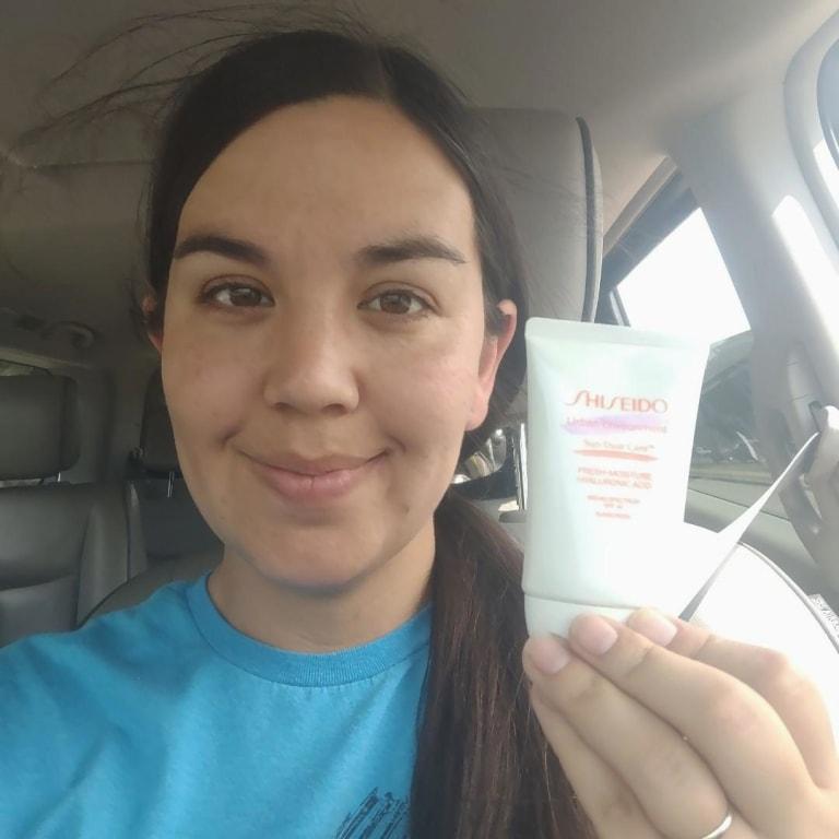 Customer photo for "a sunscreen with benefits!"