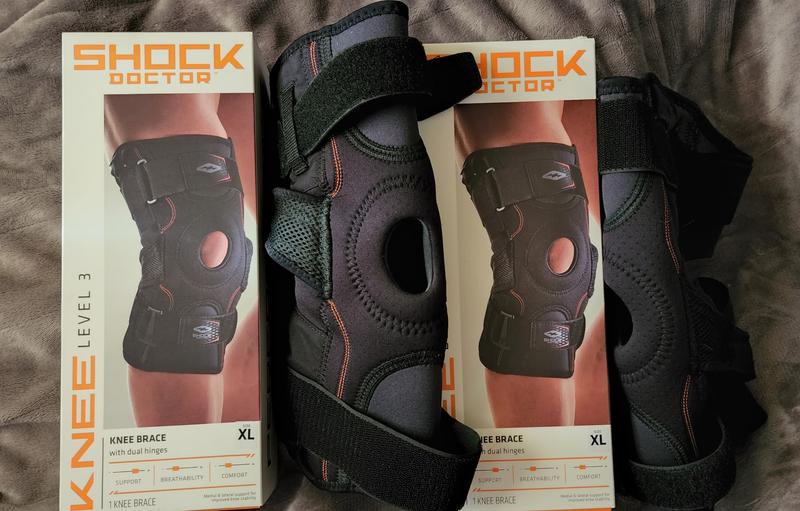 Shock Doctor Ultra Knee Support w/ Bilateral Hinges