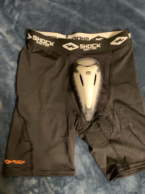 Multi Lux Compression Short with Bio Flex Cup Shock Doctor