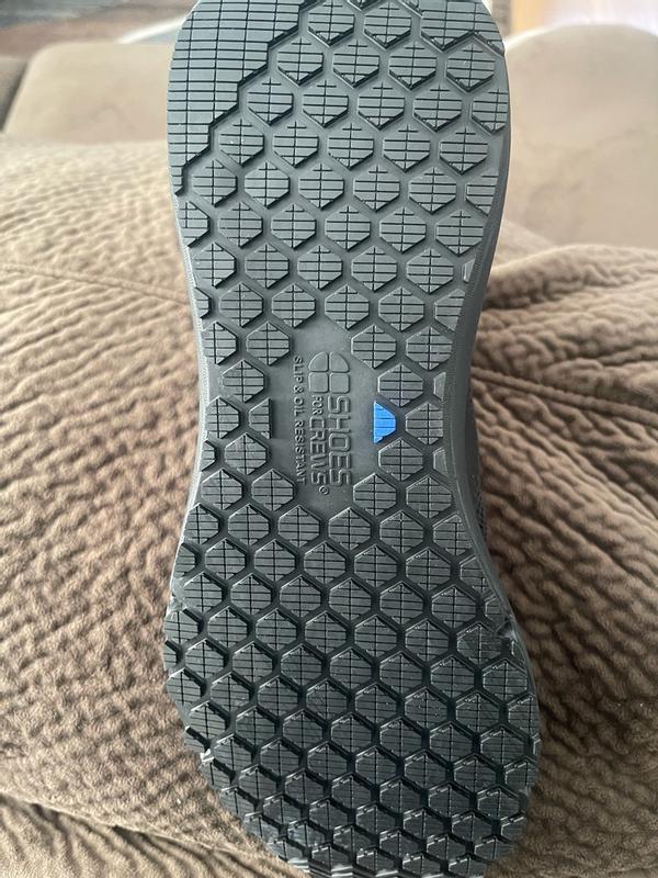 Crossing 4SG Women's Black Non-Slip Shoes with Blue Accents