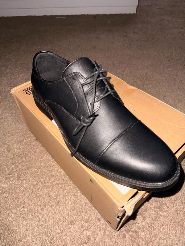 non slip brown dress shoes Amazon.com | Brown Dress Shoe Laces Mens Dress Oxford Shoes for Men Lace Up  Round Burnished Toe Wing tip Leather Non Slip Block Heel Low Top Anti-Slip  Slip Resistant Wedding(6.5)
