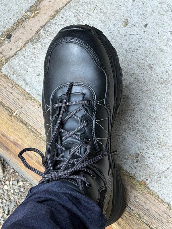 Ace Unisex Piston Mid Water Resistant 4 in. Work Boots - Aluminum