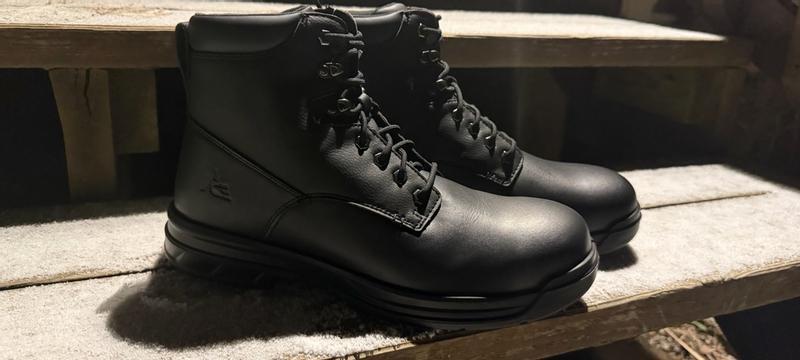 Men's ACE® Rowan II ST – Black Non-Slip Steel-Toe Boots