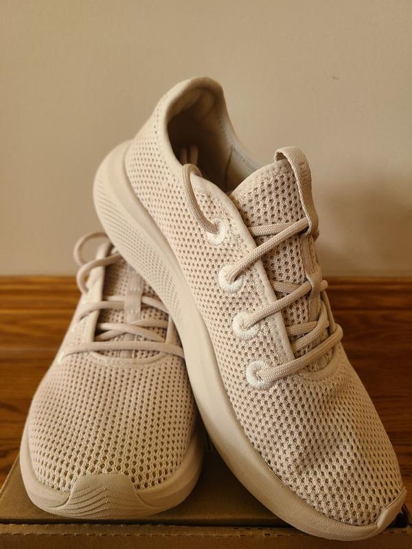 Lila Breez Beige Non-Slip Work Shoes for Women in Healthcare