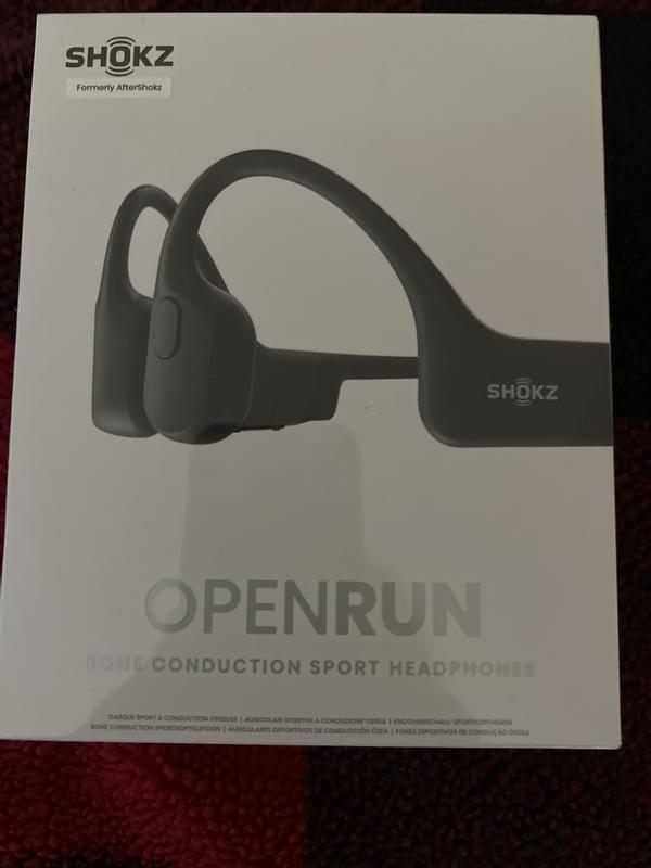 AfterShokz Openrun - Casque Conduction Osseuse - Ecouteur Bluetooth sport  sans fil - AfterShokz