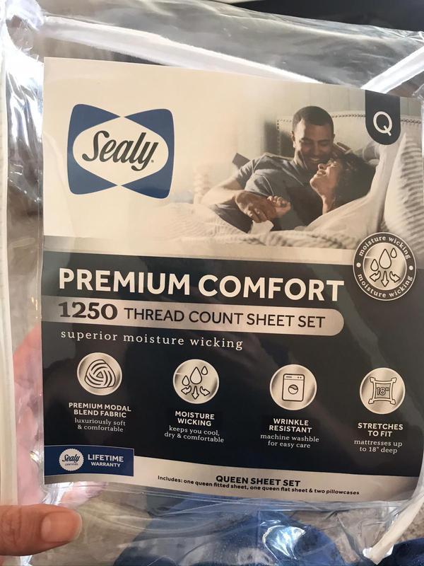 Sealy | Premium Comfort 1250 Thread Count Sheet Set