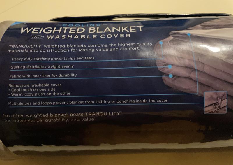 Tranquility Cool-to-the-Touch Weighted Blanket, 12 lbs. - Sam's Club