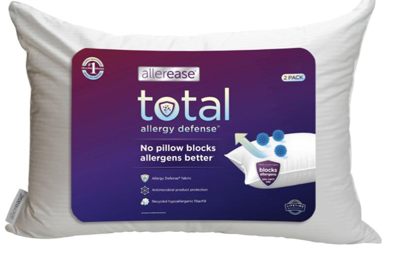 AllerEase Cooling Pillow, 2-pack