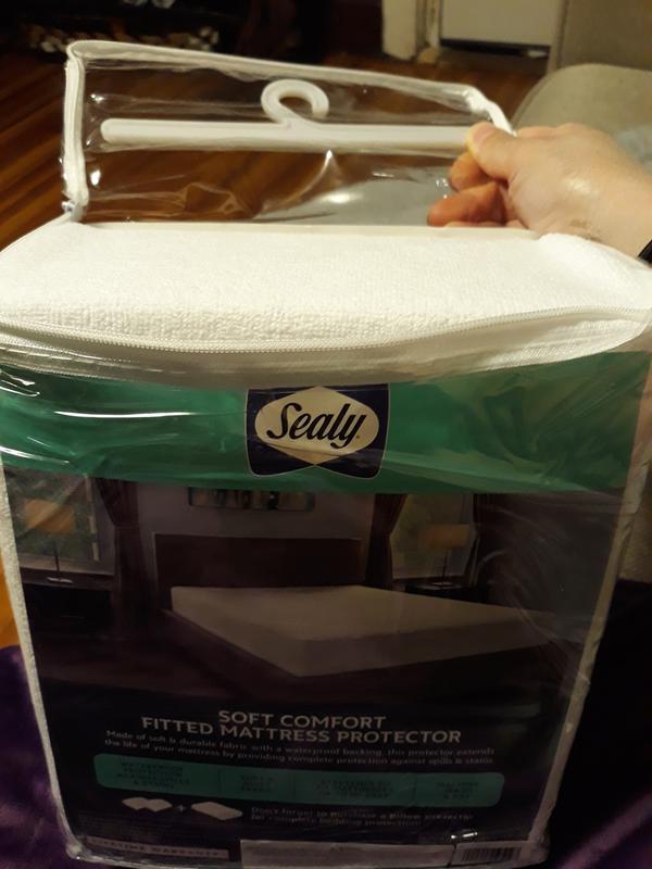 Sealy® Cool Comfort Fitted Mattress Protector