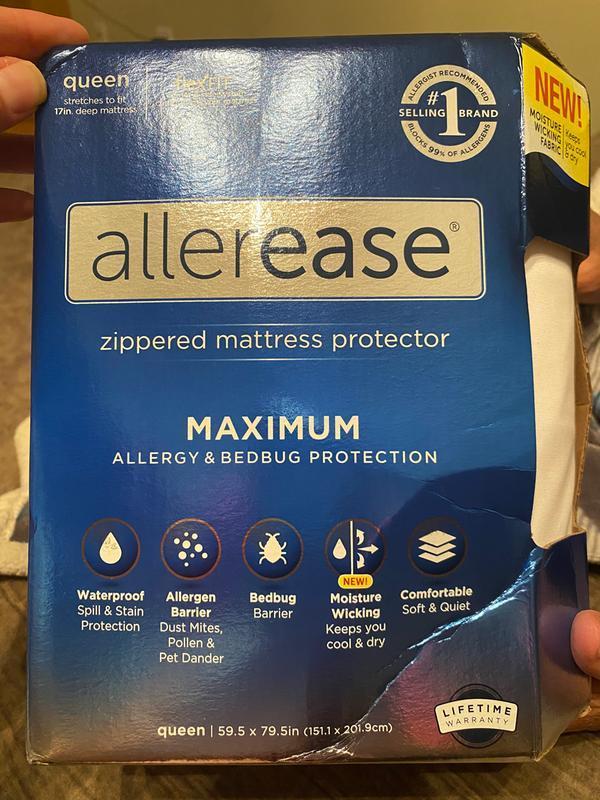 AllerEase  Maximum Allergy Protection Mattress Protector