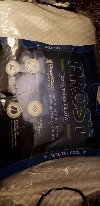 Frost cooling pillow store recall