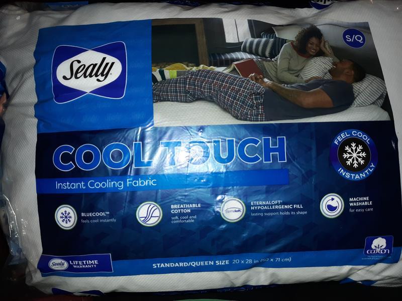 Sealy cool touch store pillow