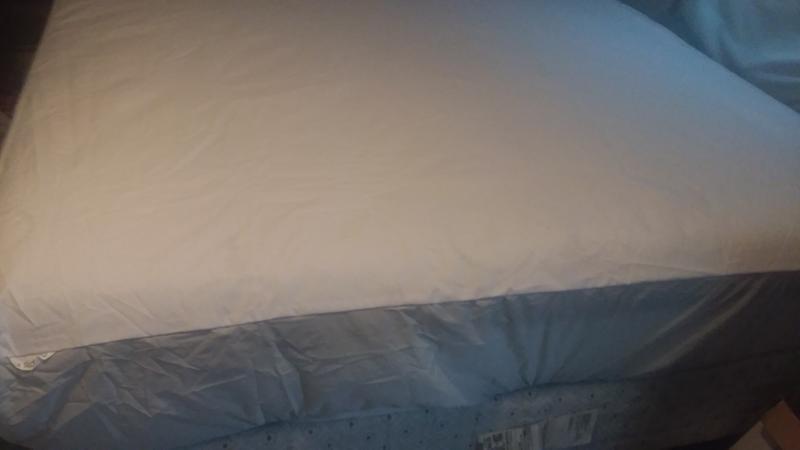 Big enough even for thicker mattresses