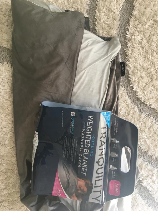 Therapedic cool to best sale the touch weighted blanket