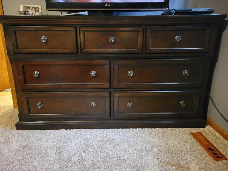 ashley furniture dark brown dresser Porter - Dresser main image 0