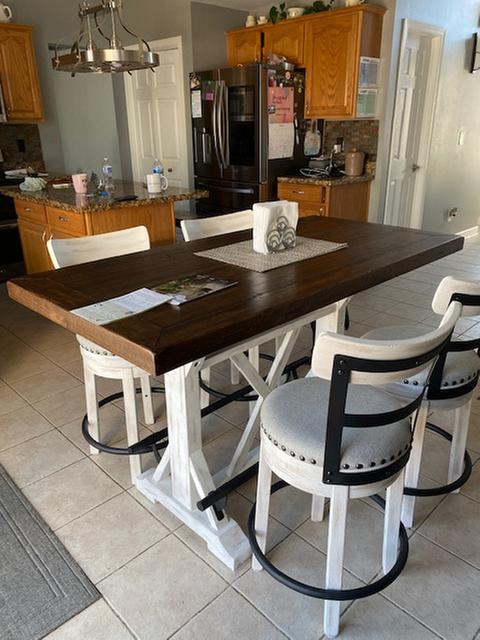 Ashley Valebeck Counter Table Homemakers