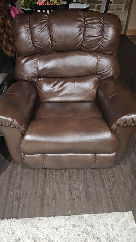 La-Z-Boy Randell Harvest Leather Rocker Recliner | Homemakers