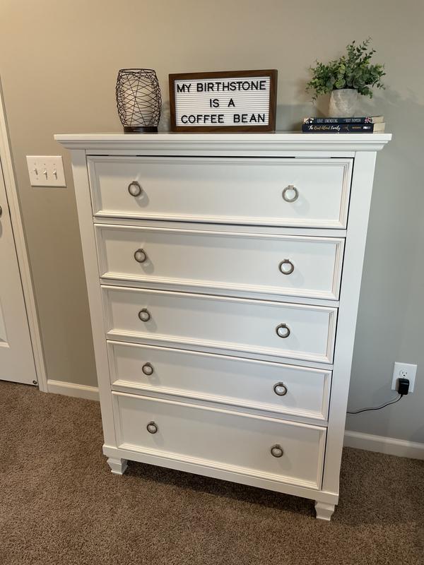 New Classic Tamarack White Chest | Homemakers Furniture